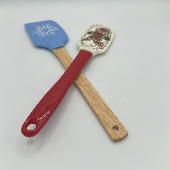 Gingerbread man silicone baking mold and spatulas - Picture 6 of 7